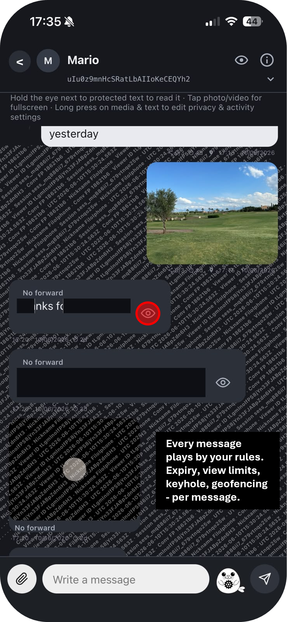 Message rules