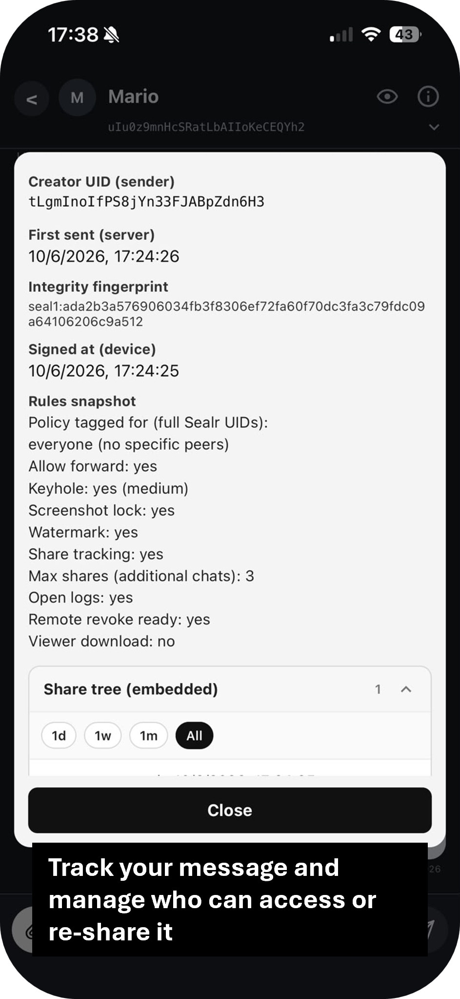 Activity tracking